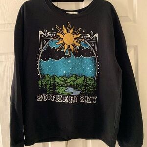 Graphic sweatshirt Southern Sky